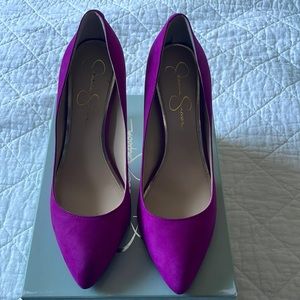 Jessica Simpson Size 9 Twighlight Magenta Pumps/Heels.